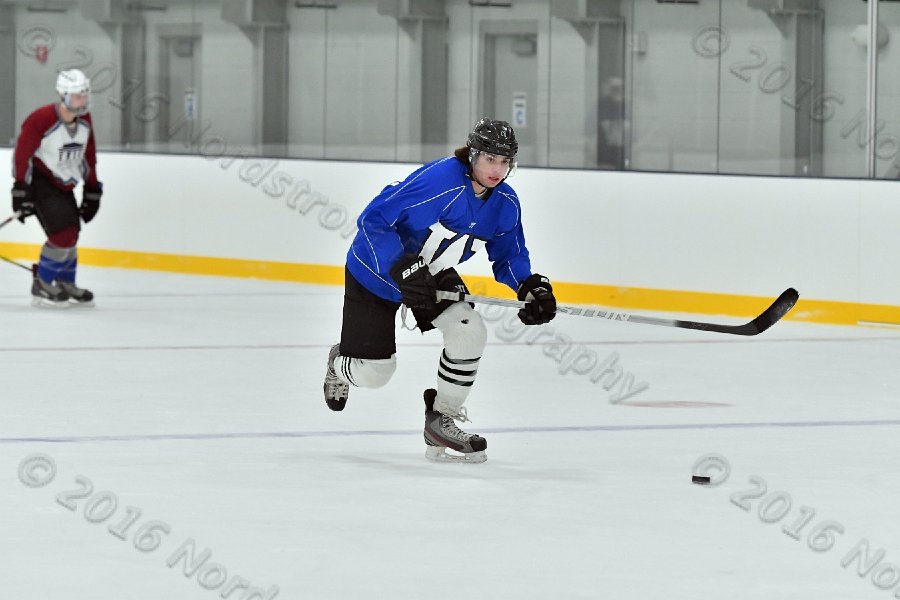 Wheaton College Men\'s Ice Hockey vs Middlesex Community College. - Photo By: KEITH NORDSTROM